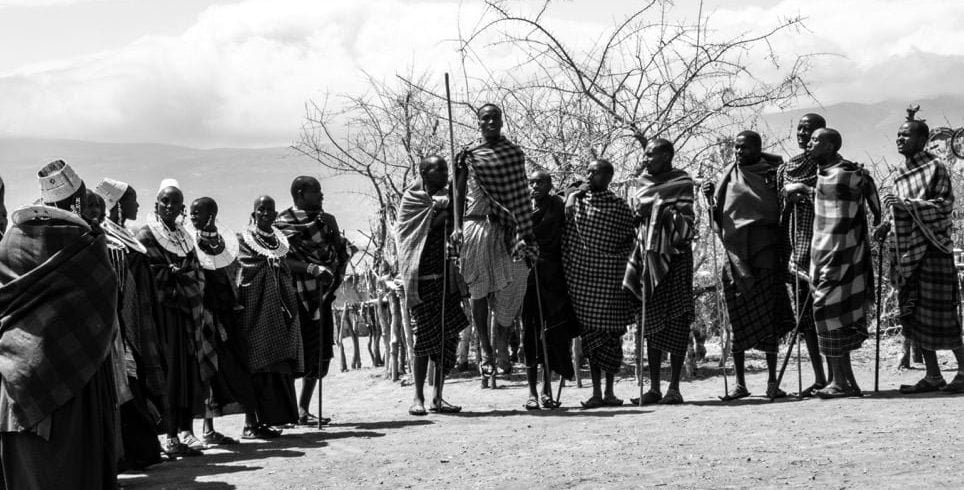Maasai Village Visit, Visite du village Maasai