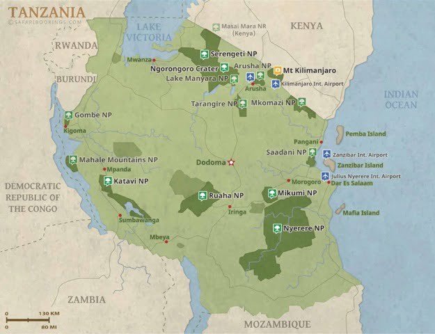 Destinations – Tanzania Tanzania